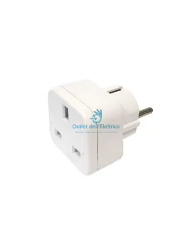 Arteleta 1667.B Adaptateur pour prise Schuko/GB